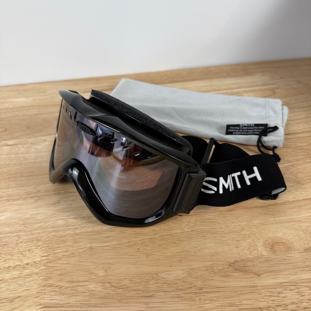 Smith Optics Knowledge OTG Goggles Unisex OS Black Rose Lens Snow Skiing 12654